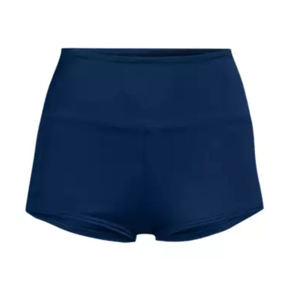 Tugless High Waisted Swim Boy Shorts